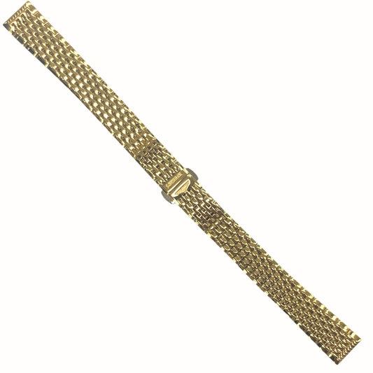 13mm Gold-Tone Stainless Steel Watch Strap for Longine Watches - L600075222 Styl