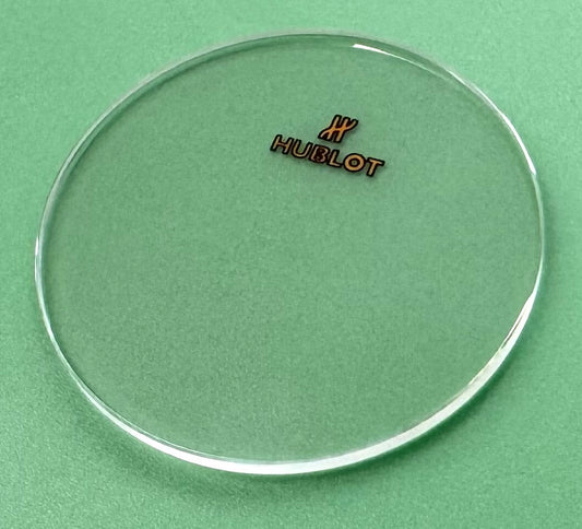 33mm Diameter, 1.7mm Thick, Flat Sapphire Crystal for Hublot Watches, ROSEGOLD