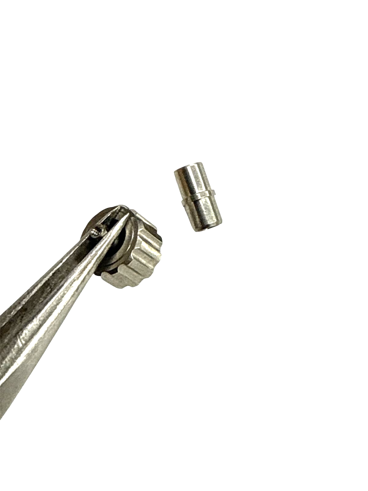 5.8mm Stainless Steel Replacement Crown with Tube for TAG Heuer CJF2114.0