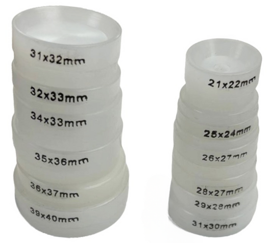 12PCS Watch Tool DIES for CASE & CRYSTAL PRESS 39-21mm Nylon, Watch Repairs