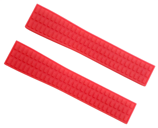 High Quality Rubber Watch Strap Red Color fit to PATEK P Aquanaut 19x16m
