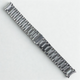 Silver Stainless Steel Watch Band - 18mm Bracelet w/ Curved End Links for Mido