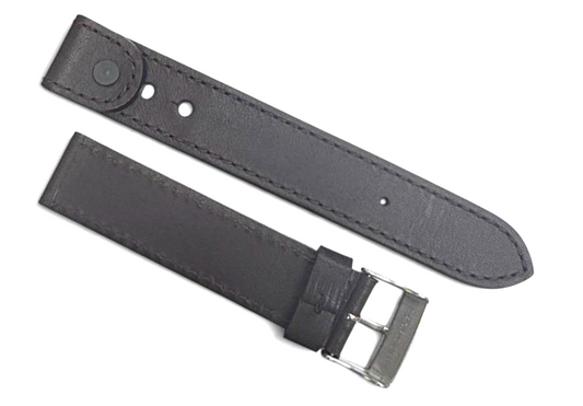 High-Quality Genuine Leather Watch Strap Band 18mm