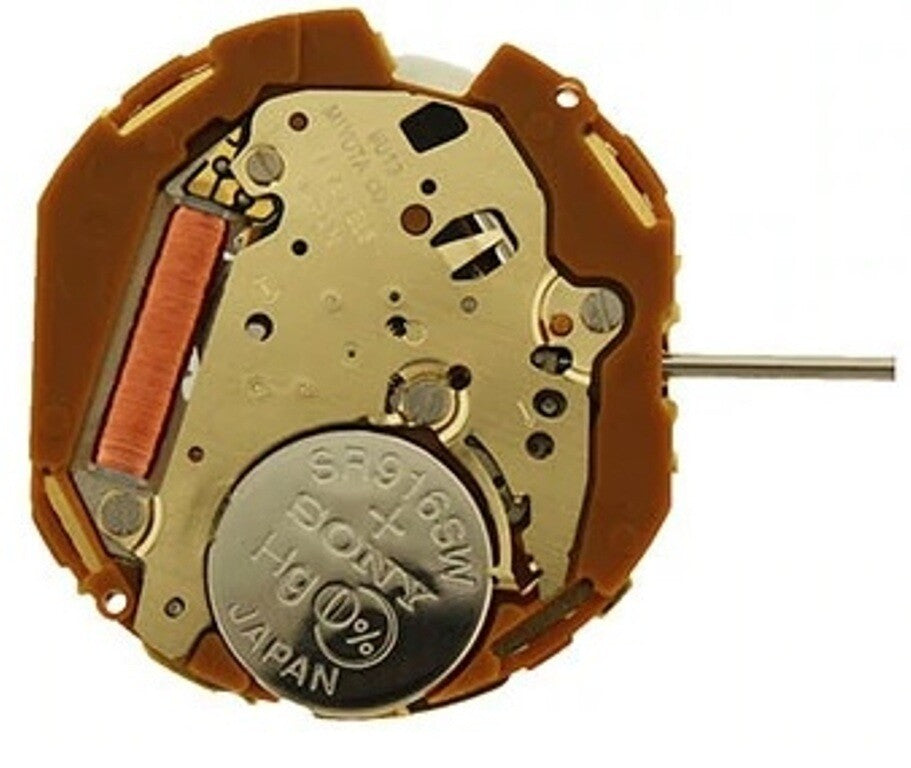Miyota Watch Movement Quartz 9U15 2 Hands Date At 3:00 Overall Height 3.4mm