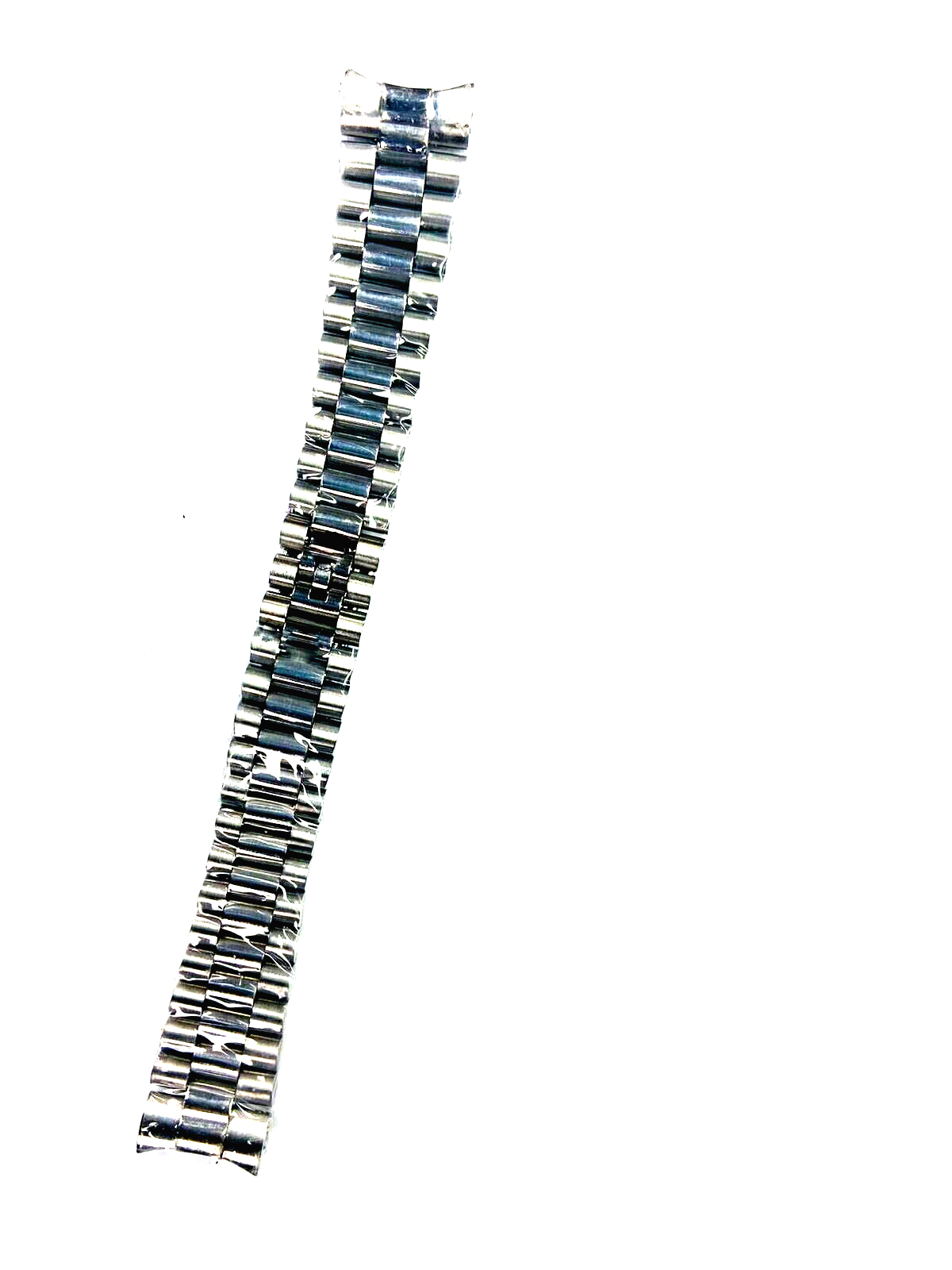 17 mm President Watch Band Bracelet Fits for Rolex Stainless Silver