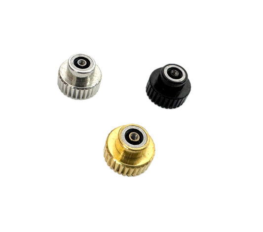 6.0x4.4mm Stainless Steel Replacement Crown for MOVADO BOLD Verso