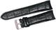 Watch Band Genuine Leather Curved End Black 18mm Fit TISSOT,Omega Watches - Universal Jewelers & Watch Tools Inc.