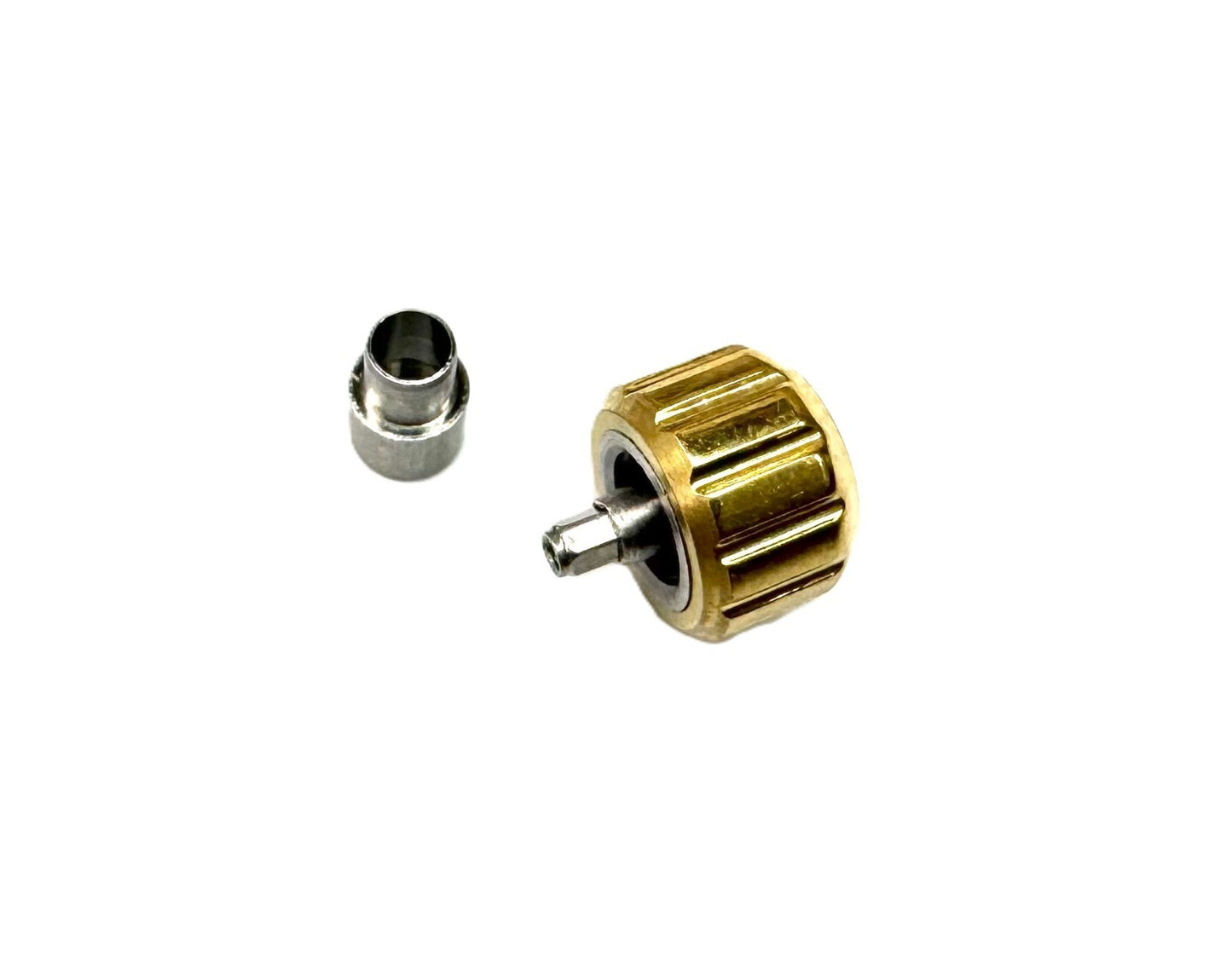 6.4mm Stainless Steel Replacement Crown with Tube for TAG Heuer AQUARACER