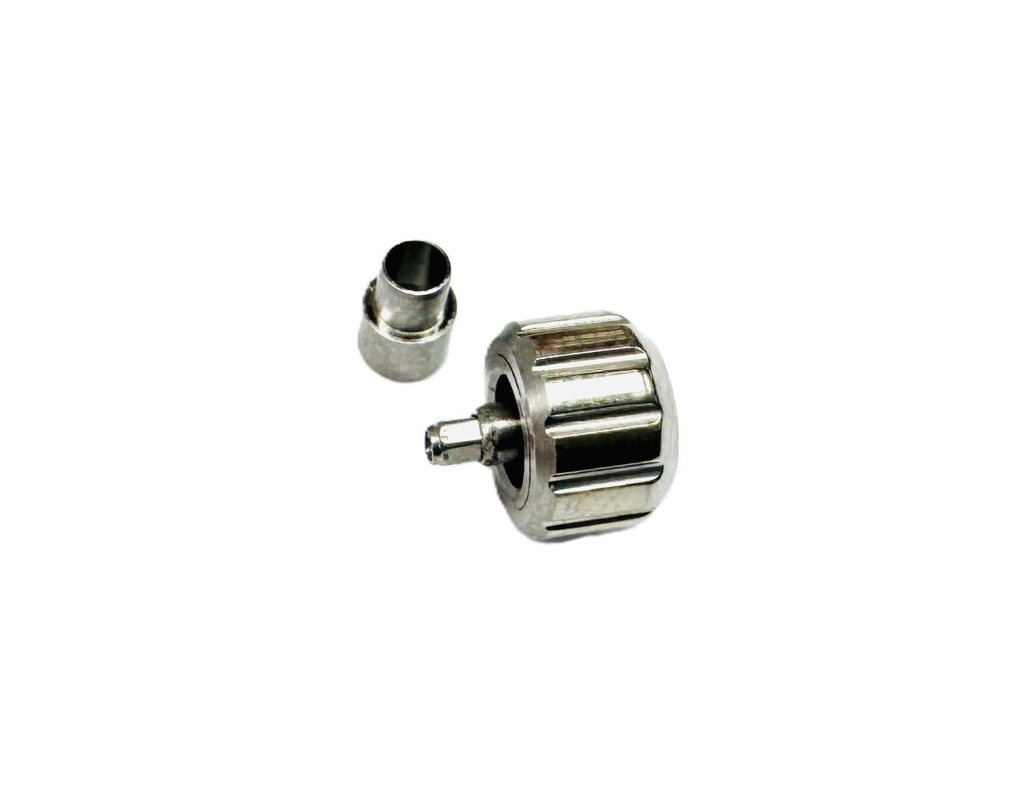 5.8mm Stainless Steel Replacement Crown with Tube for TAG Heuer CJF2114.0