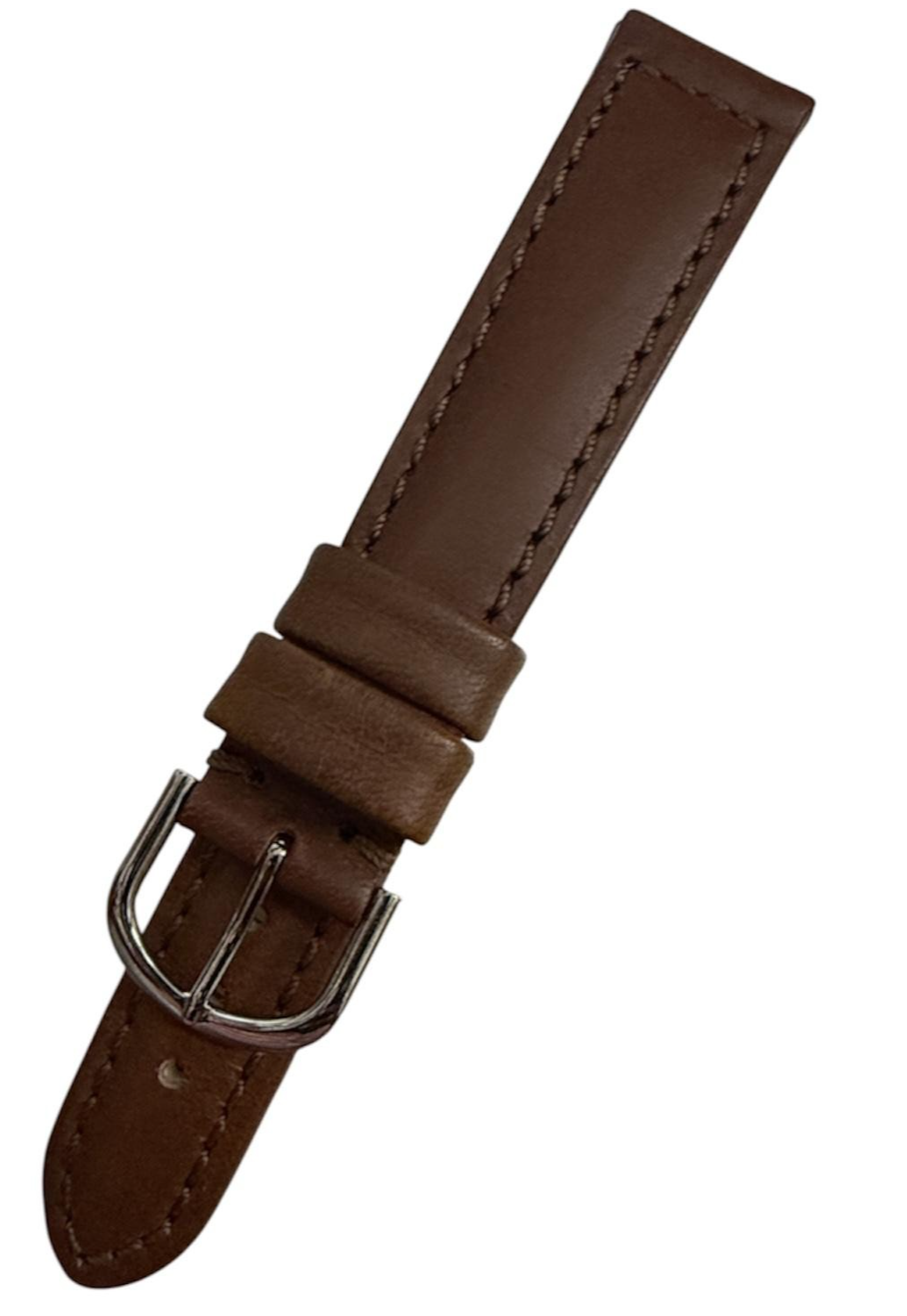 18mm Brown color Genuine Leather Watch Band