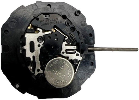 Hattori Watch Quartz Movement PC33 Date At 3:00 Overall Height: 6.0mm