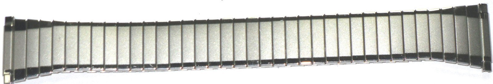 16 - 22 MM Silver Tone Stretch Watch Band Stainless Steel Lot of 5 Bands