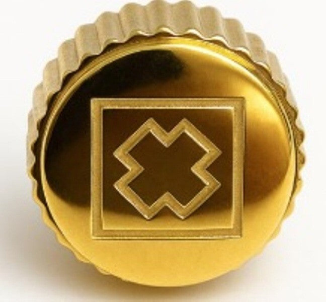 Watch crown replacement for Invicta Watch, Gold-Tone Stainless steel