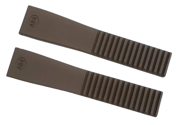 High Quality Rubber Watch Strap Brown Color fit to PATEK P Aquanaut 19x16m