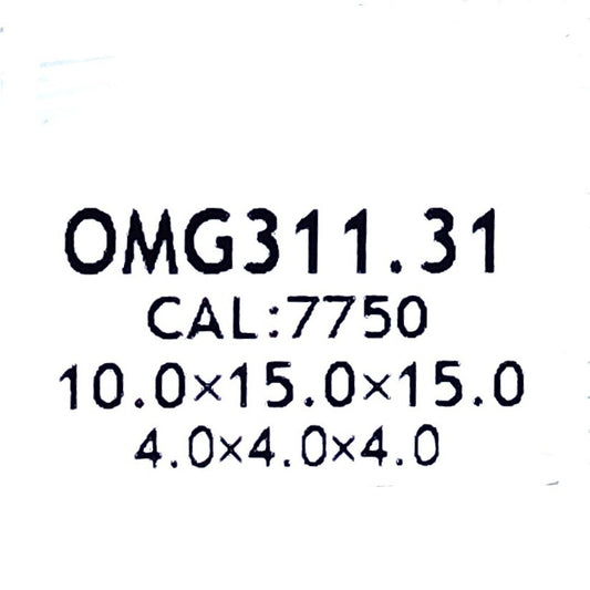 Watch Hands For Omega Silver OMG 311.31 Fits to Caliber 7750