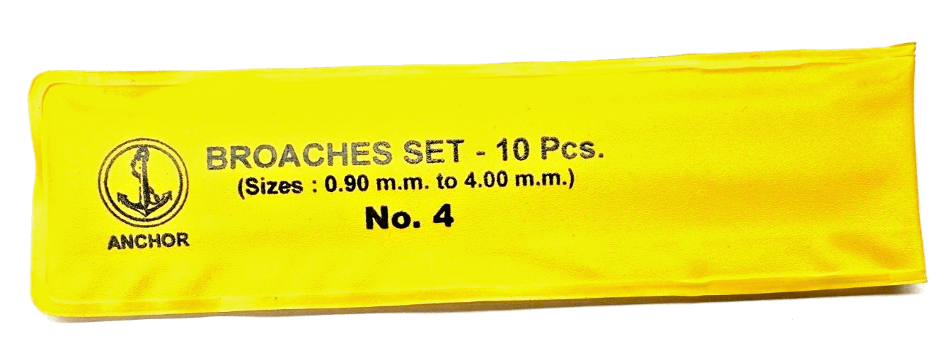 Watch Repair Cutting Broaches set of 10pcs,Small 0.90 to 4.00m, Watchmaker Tools - Universal Jewelers & Watch Tools Inc.