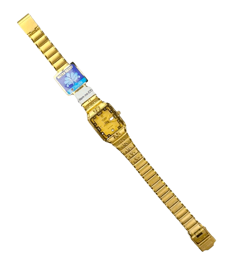 Citizen Women Gold Tone Watch CTZ - 7087 with Arabic Days & Date at 6 - Universal Jewelers & Watch Tools Inc.