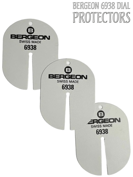3PCS Bergeon 6938 Dial Protectors Swiss Made, Watchmaker Tools - Universal Jewelers & Watch Tools Inc.