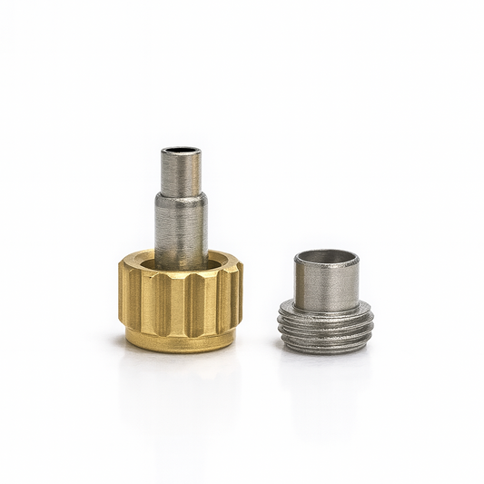 Gold Screw Crown | 5mm - Universal Fit | Luxury Watch Repair Part