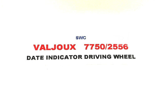 Movement Parts Fit ETA 7750 Watch Part Ref.2556, DATE INDICATOR DRIVING WHEEL, - Universal Jewelers & Watch Tools Inc.