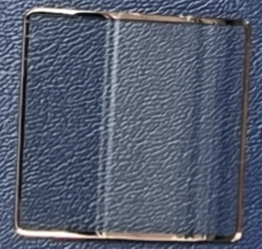 Watch Replacement Crystal Sapphire D. Dome Fit Cartier 30.3.x29.1x2.25MM