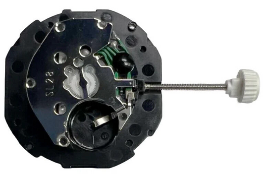 Chinese Quartz SUNON SL28DD-3H Watch Movement Overall Height 6.0mm