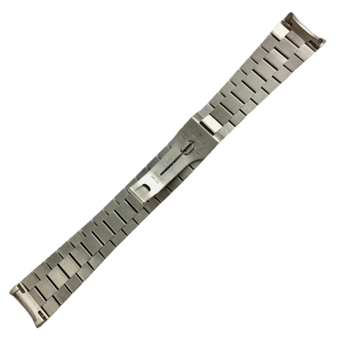 17mm Stainless Steel Watch Band w/ Fold‑Over Clasp | for Rolex President 904L