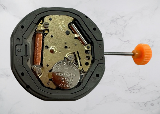 Miyota 1M02 Quartz Watch Movement – 3-Hand with Day & Date at 3:00