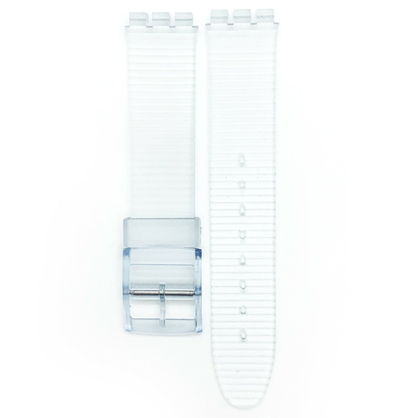 Swatch Watch Band 17 MM in Hot Pink, Red, Blue, Transparent Speed Bump Style