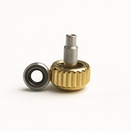 Baume & Mercier Watch Crown 3.4x2.2mm MO.7 Tap 04 Gold Screw Type