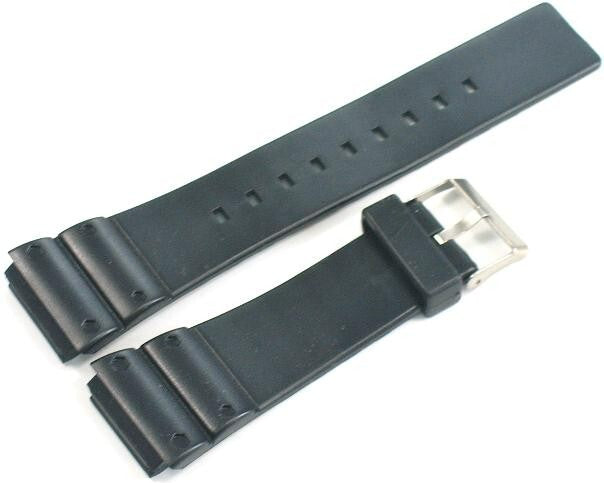 Watch Band Black 1107 18 mm Seiko, Citizen Diver Sports Watches