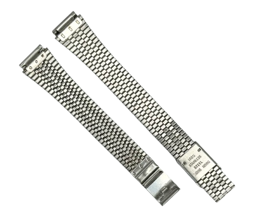 Watch Band Silver-tone Color Metal Ladies 12mm
