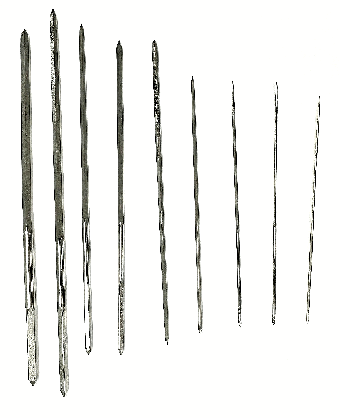 Watch Repair Cutting Broaches set of 10pcs,Small 0.90 to 4.00m, Watchmaker Tools - Universal Jewelers & Watch Tools Inc.