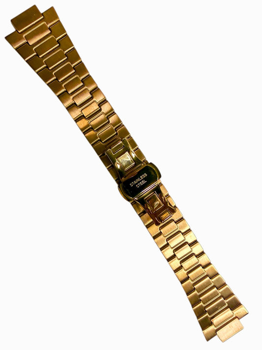 25mm Stainless Steel Yellow Gold Watch Band Suitable for Patek Philippe Watch
