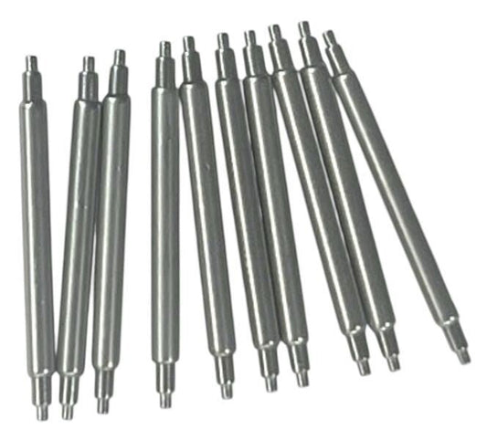 10 ROLEX Date just Old Spring Bars, Thick 1.8mm S. Steel 20mm Watch Parts - Universal Jewelers & Watch Tools Inc.