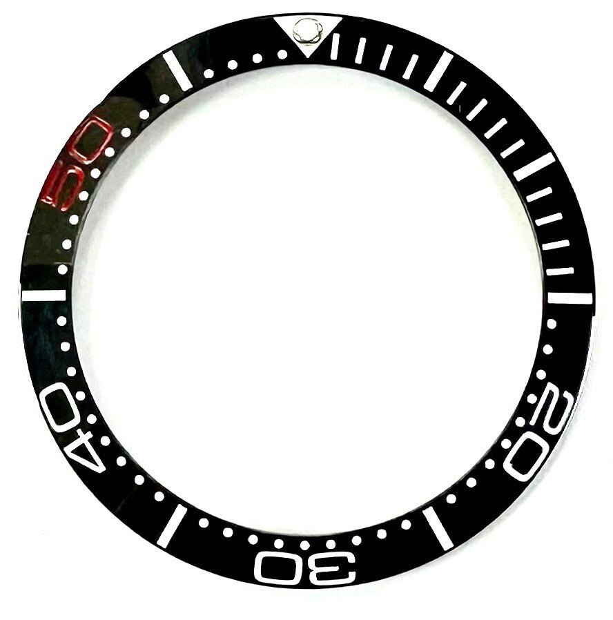 Bezel Inserter Ceramic for Rolex Black,White & Red Submariner 16610LN 16613V - Universal Jewelers & Watch Tools Inc.