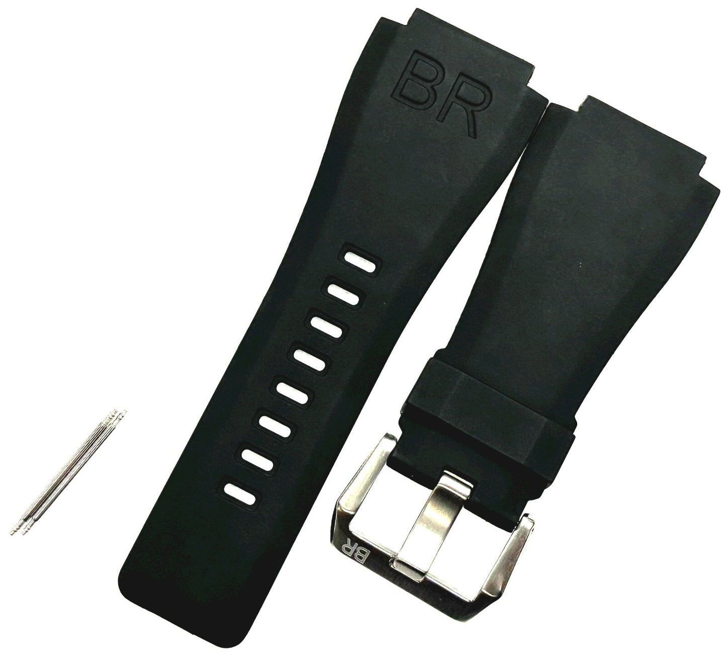 Very High Quality Strap for BELL & ROSS Watch 24mm/34 Black - Universal Jewelers & Watch Tools Inc.