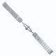 16mm Steel Watch Band Bracelet- Gold Center Links -Curved End For Tissot STP-JA