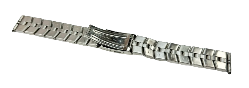 16MM Special Designed 2-tone (GOLD & SILVER) Metal Band with Regular Clasp