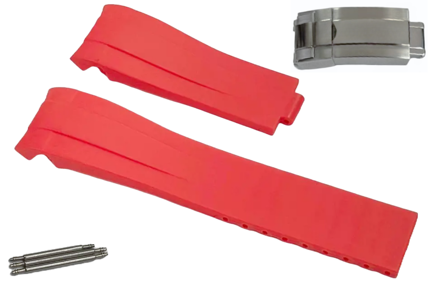 ROLEX RED Watch Band 21MM Fits DateJust SUBMARINER GMT DAYTONA EXPLORER