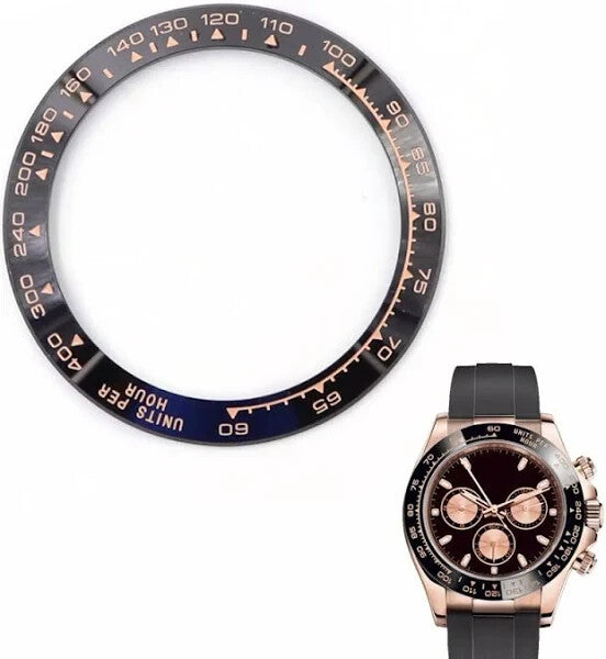 Ceramic Bezel Insert for Rolex Daytona – Fits 116500LN, 116506,  Replacement