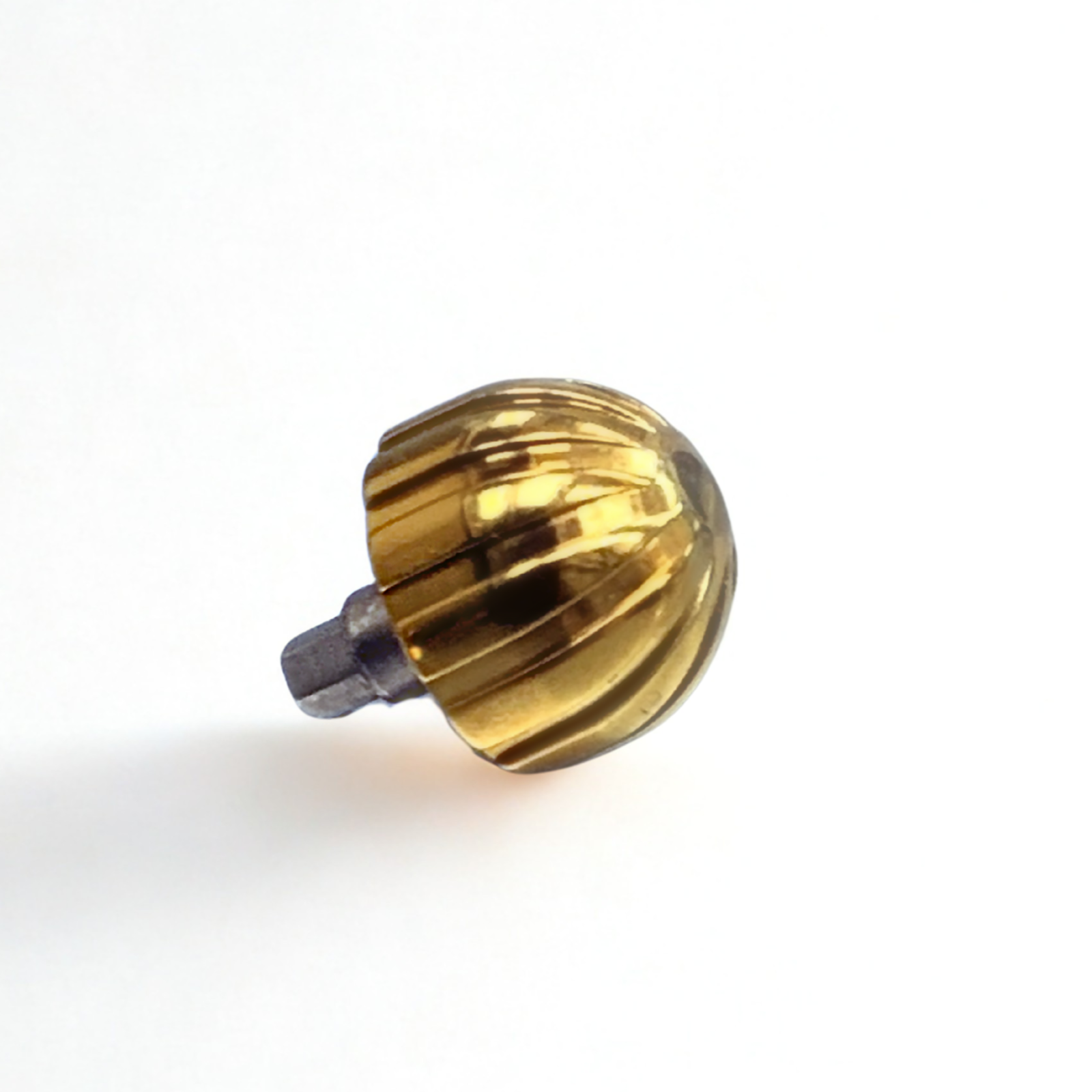 Breitling Crown B13356 | 6.4mm Dia | 8.2mm Length | Tap 10 - Gold & Silver