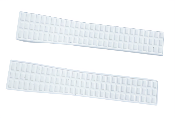 High Quality Rubber Watch Strap White Color fit to PATEK P Aquanaut 19x16m