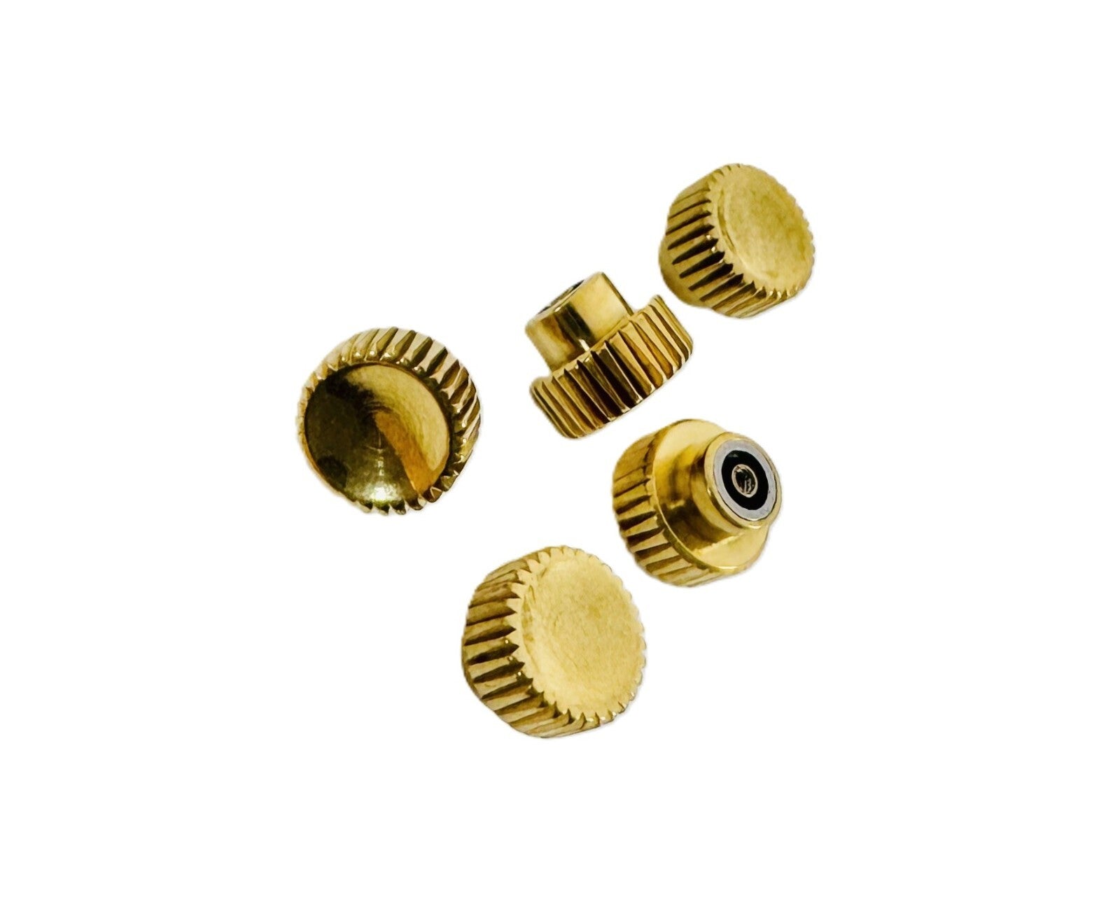 6.0x4.4mm Stainless Steel Replacement Crown for MOVADO BOLD Verso