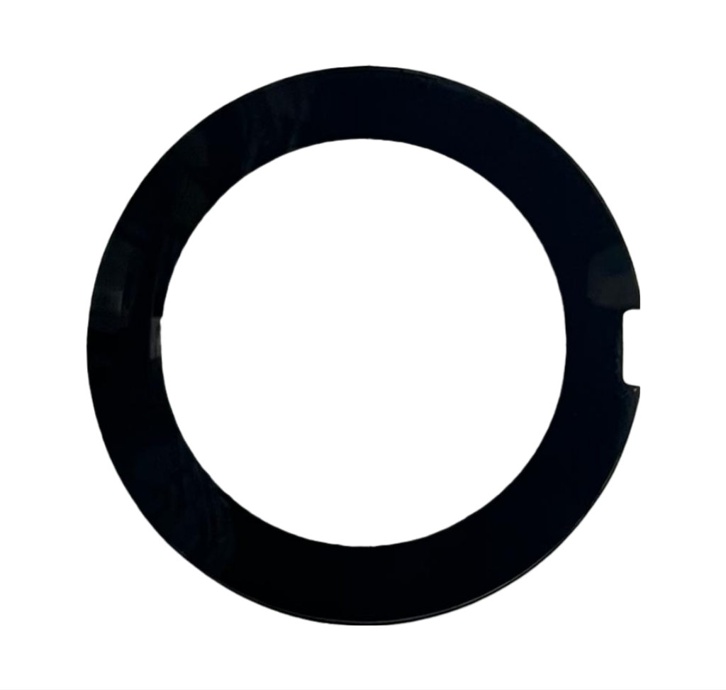 Mineral Crystals Rado Double Dome Black Trim (39.5×1.90×1.0)mm