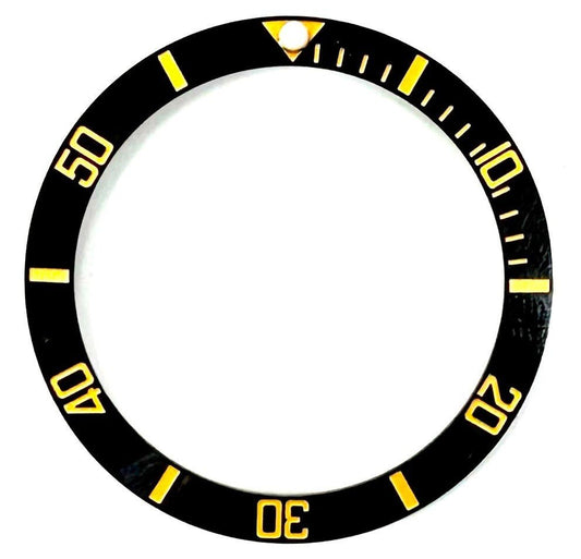 Bezel Inserter Ceramic for Rolex Black and Gold Submariner 16610LN 16613V etc. - Universal Jewelers & Watch Tools Inc.