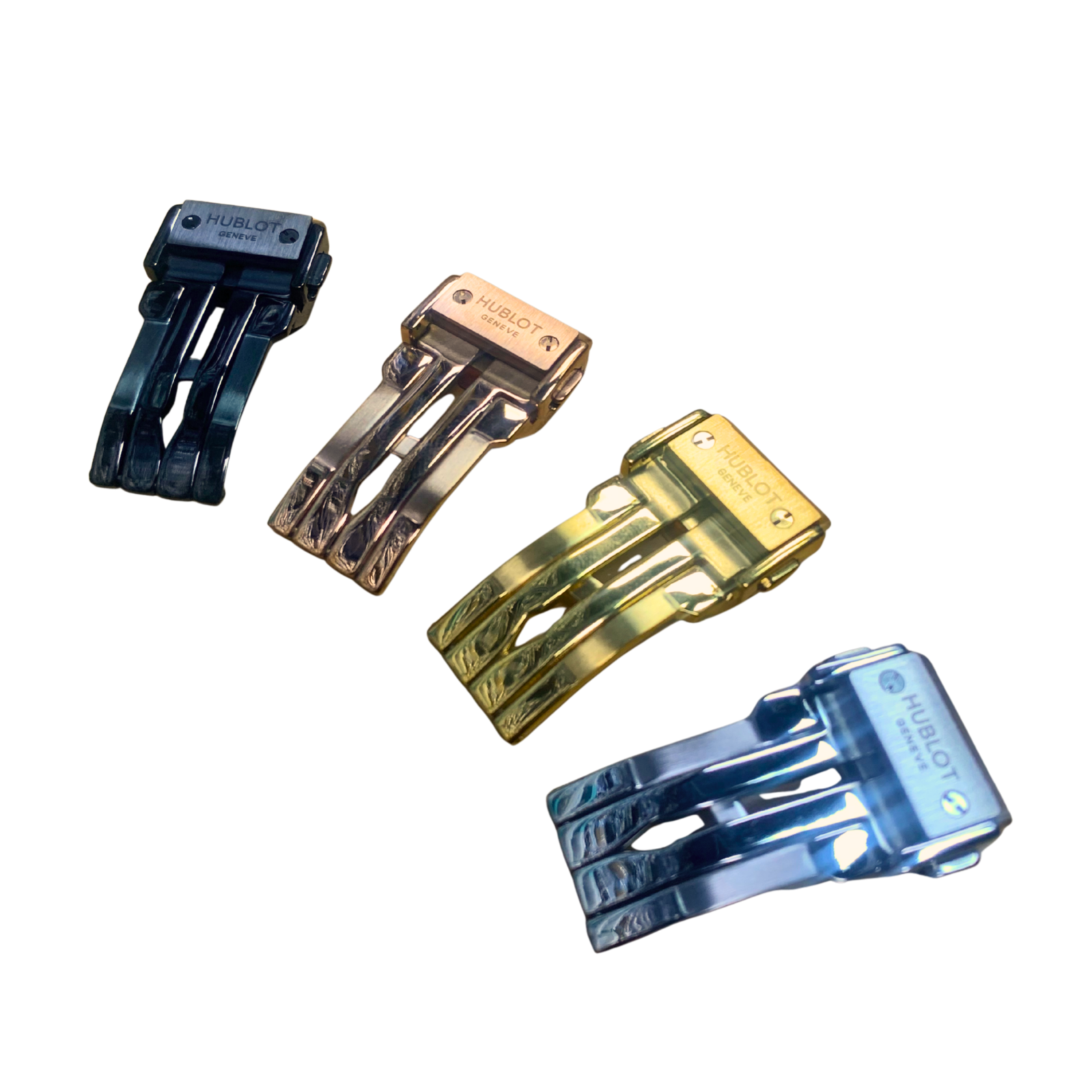 Genuine Authentic Hublot Geneve Clasp | 18mm Deployment Clasp – Choose the color