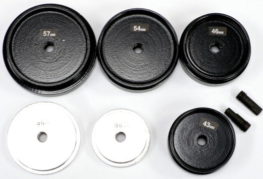 ALUMINIUM DIES Extra large for CASE & CRYSTAL PRESS 35mm - 65mm watch repairs