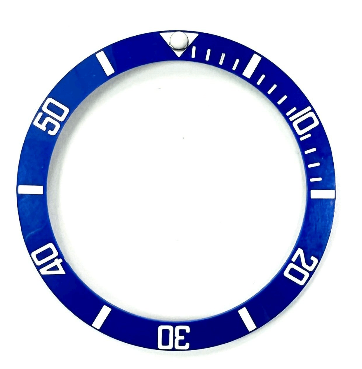 Bezel Inserter Ceramic for Rolex Blue and White Submariner 16610LN 16613V etc. - Universal Jewelers & Watch Tools Inc.