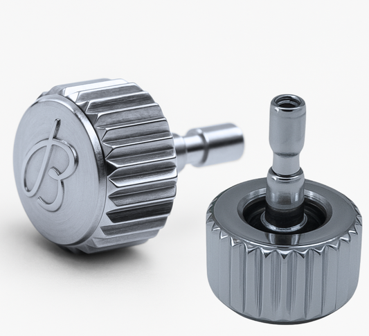 Quality Watch Crown – Ø 7.50mm x 4.80mm | Tap-0.90mm | Ref. A13340 for Breitling